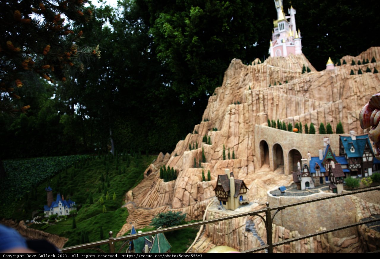Magical Miniature Castle at Disneyland