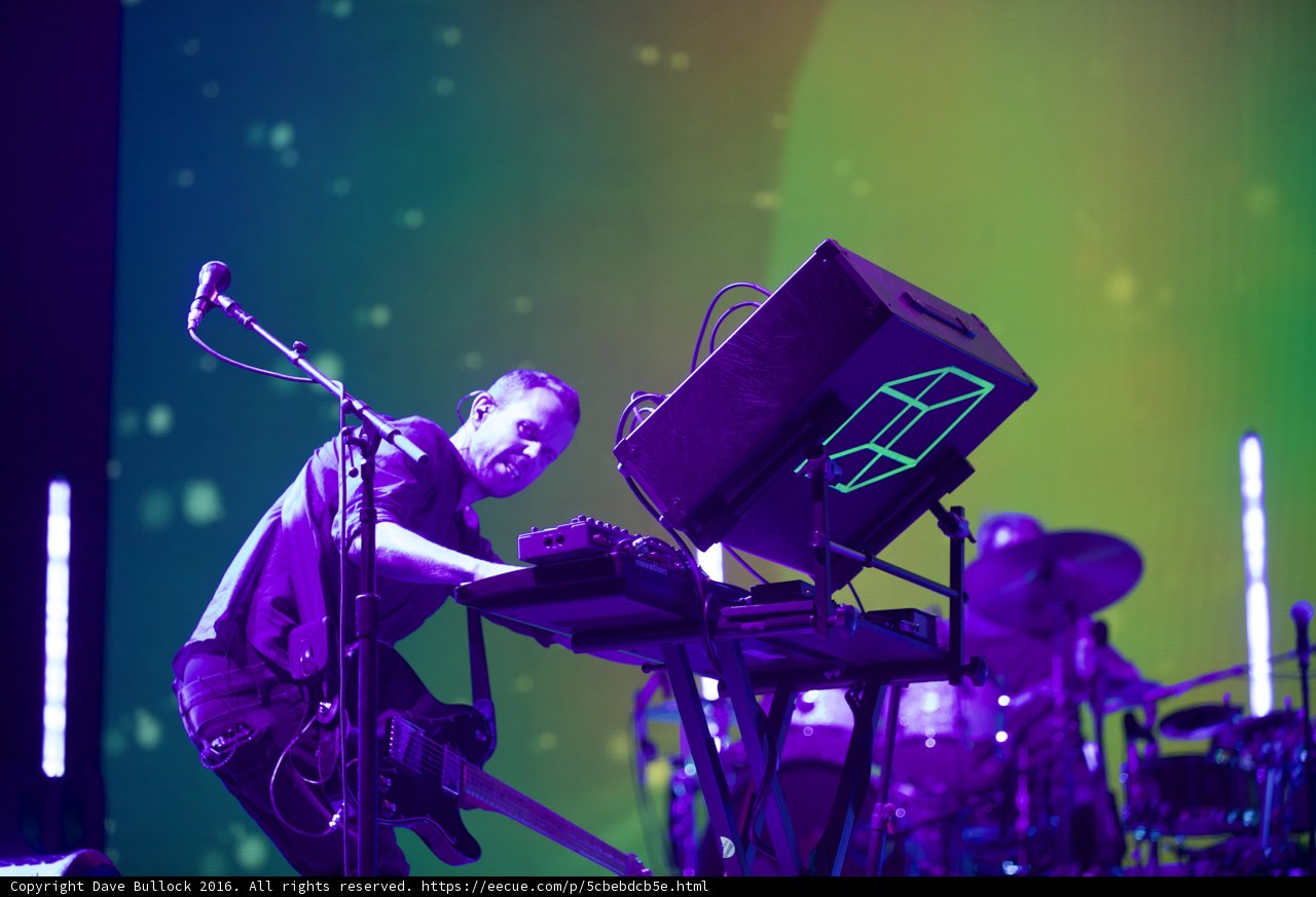 Keyboard Performance on a Green Screen Stage