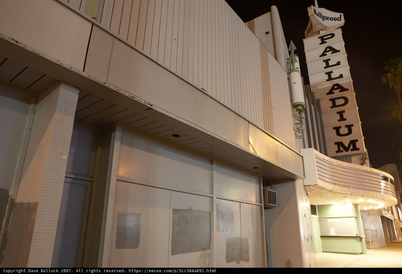 Paladium Building at Night