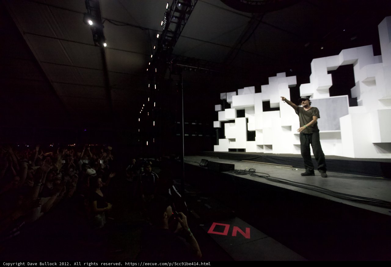 Victorious Moment on Stage
