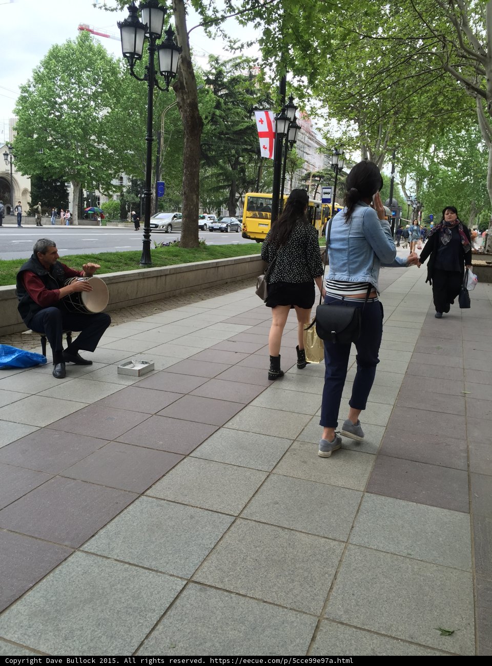 Strolling Rustaveli Avenue