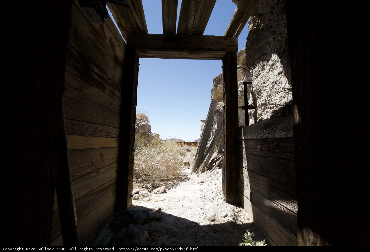 The Abandoned Mine Shaft Door