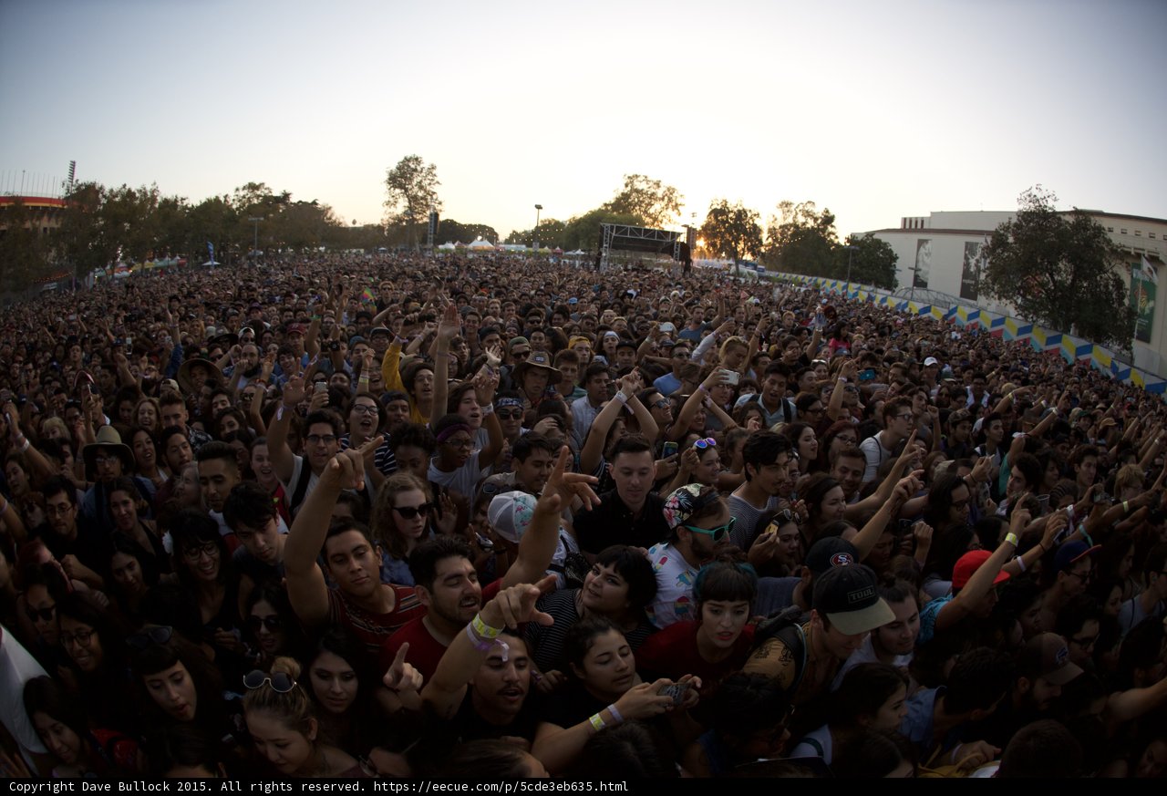 Singing Crowd Panorama