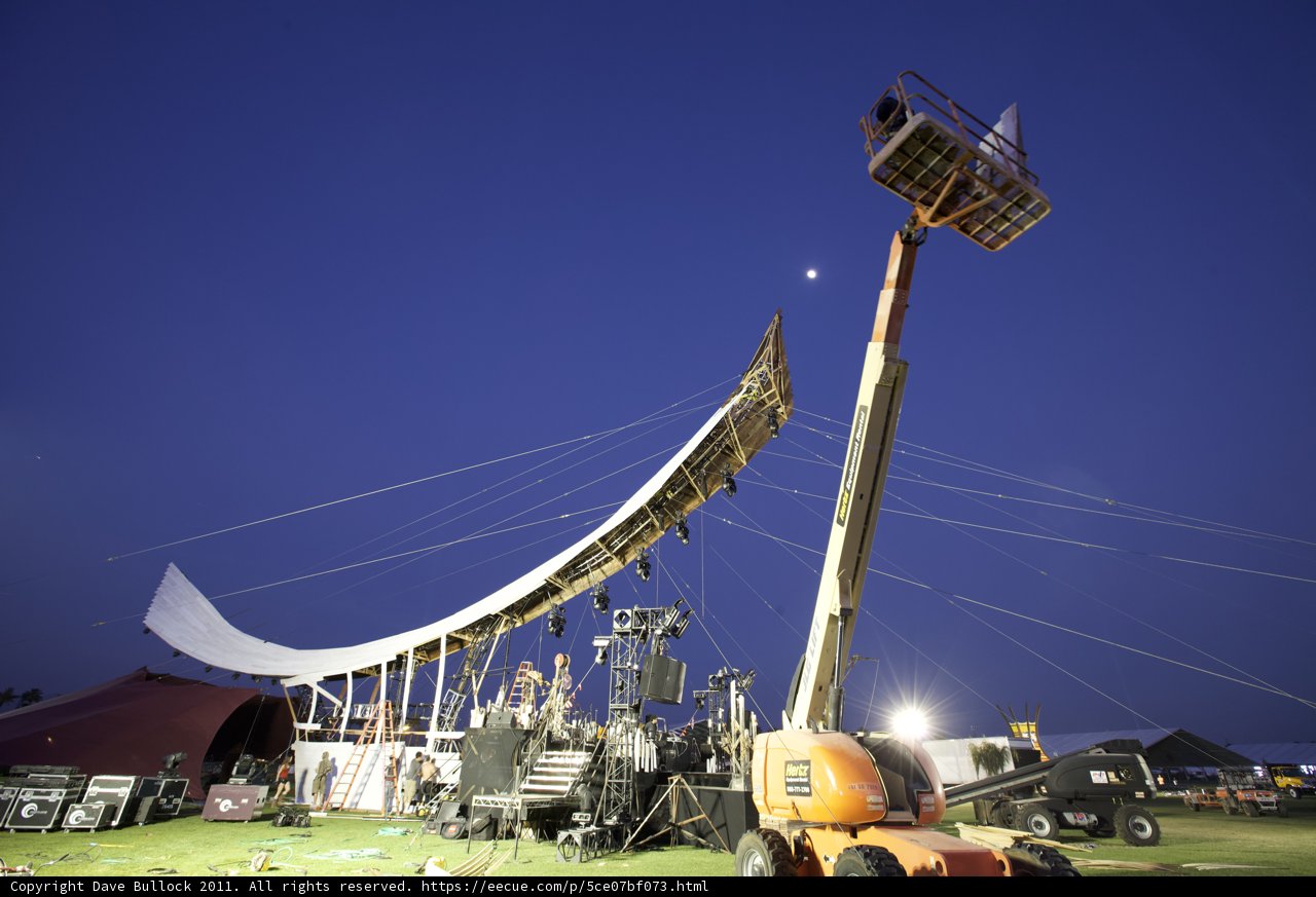 The Big Stage at Coachella
