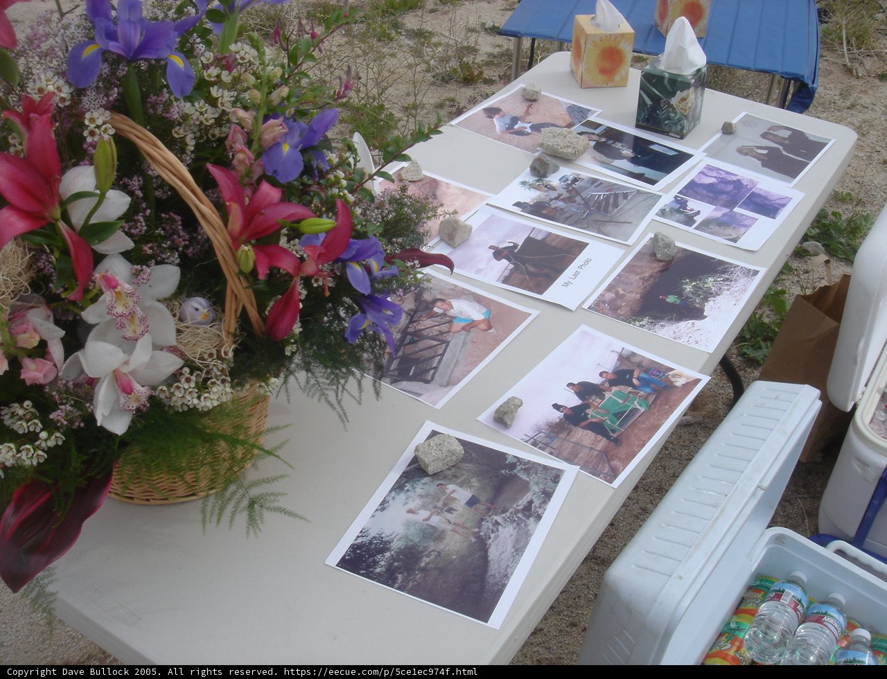Floral Collage on Tabletop