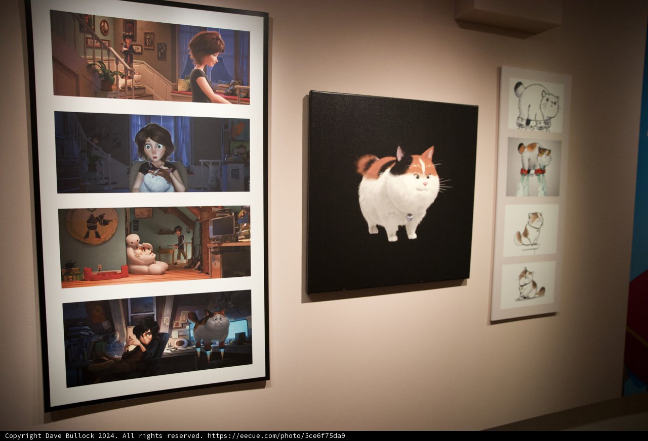 Feline Artistry in the Heart of Disney: A Wall of Wonders