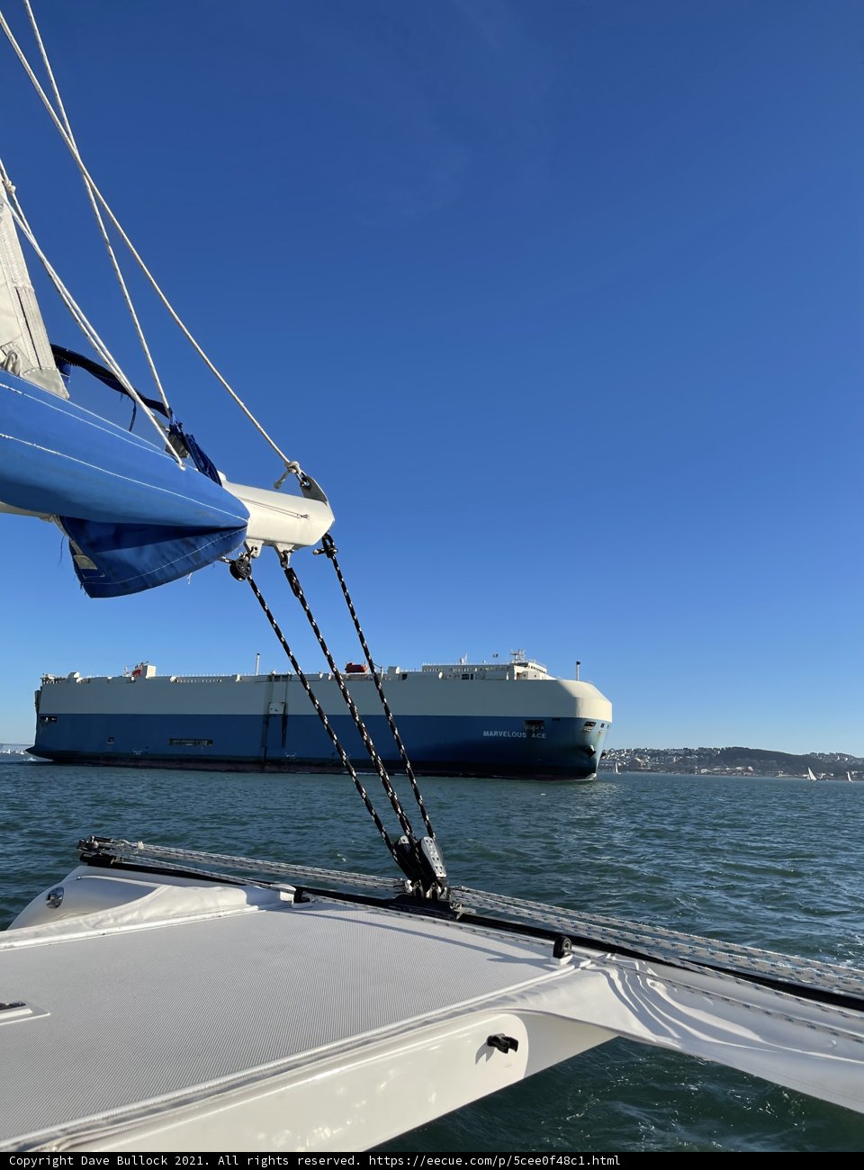 Majestic Yacht Docked in San Francisco Bay