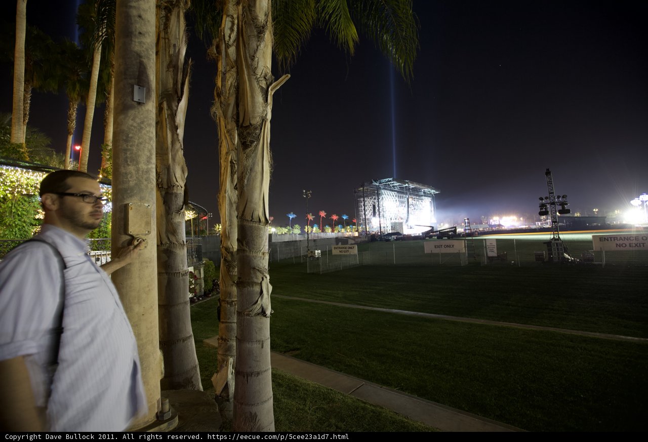 Nighttime Oasis