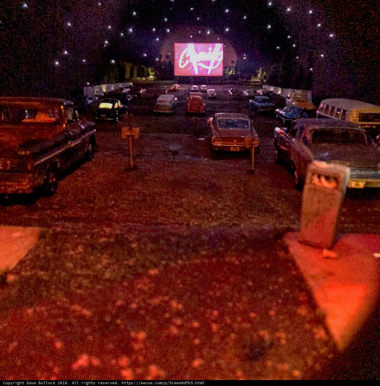 Movie Night at the Parking Lot