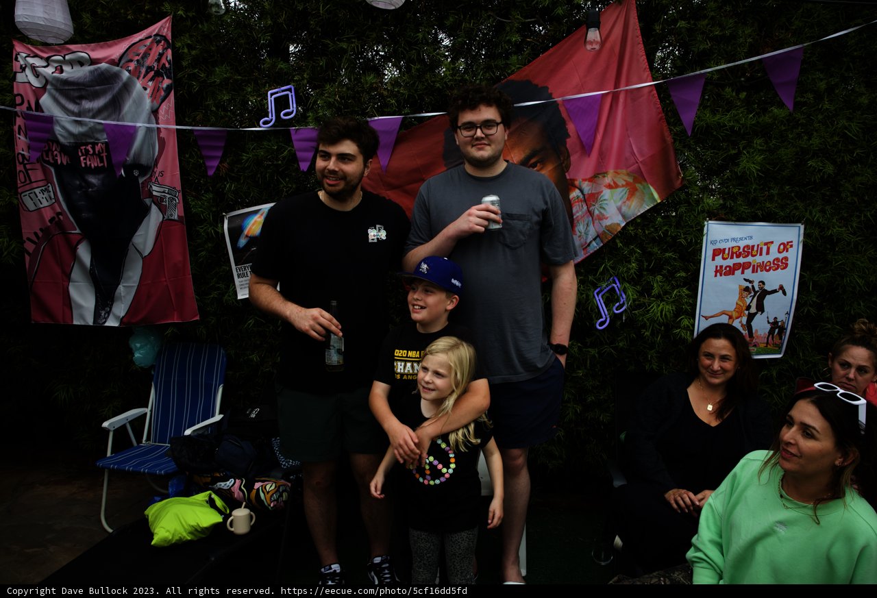 LaLa Nestor's Family Celebrates Cam's Graduation Party