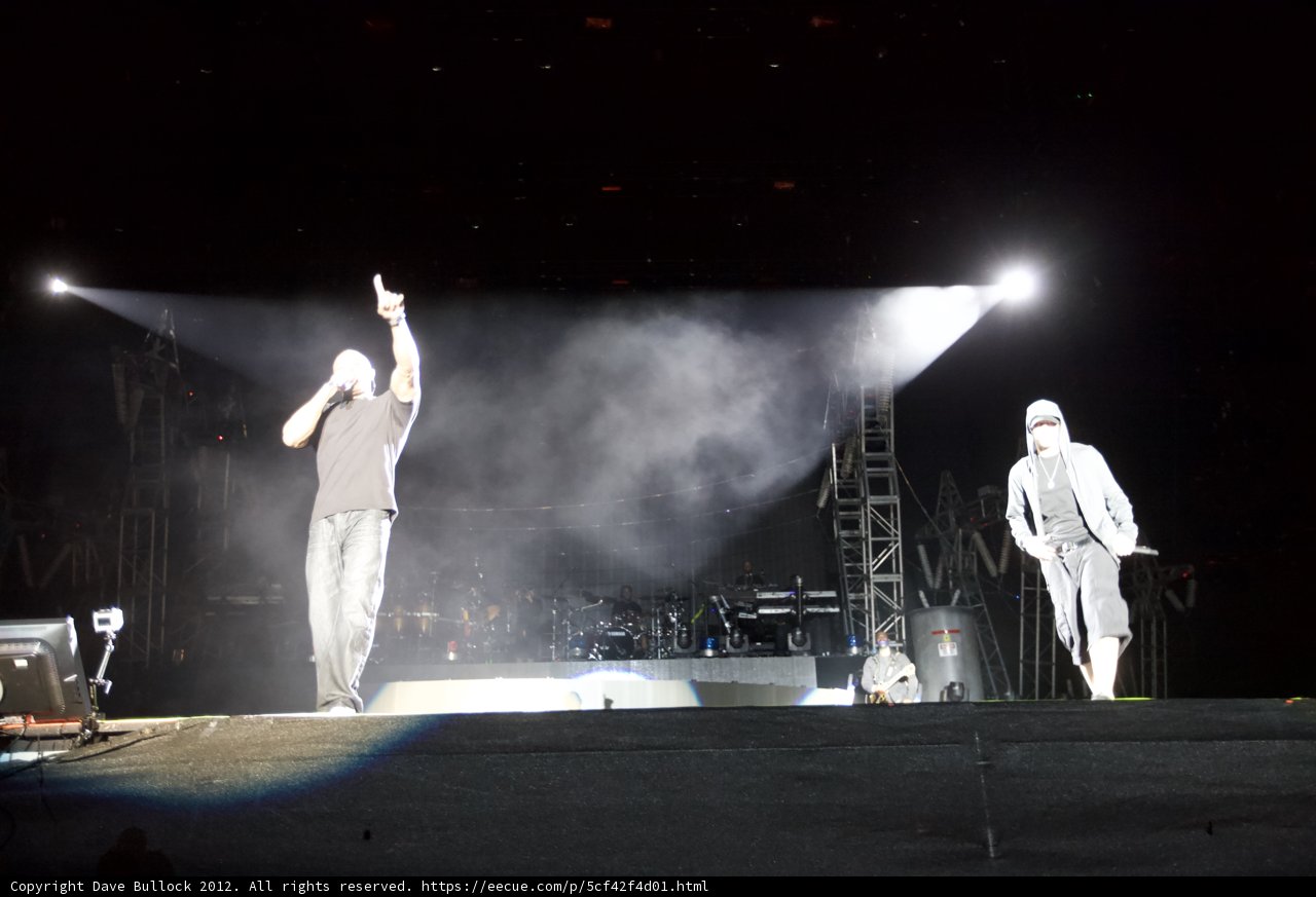 Two Men Light up the Stage