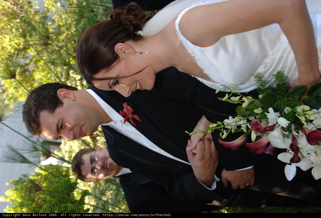 Groom Sheds Tears at Outdoor Wedding Ceremony