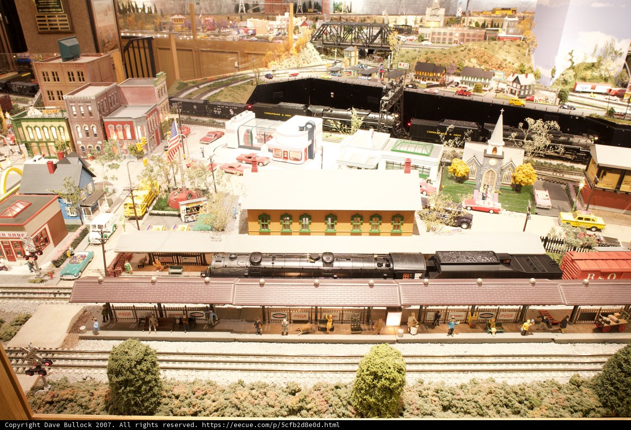Urban Railway Terminal Diorama