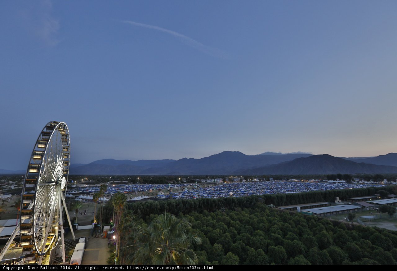 Ferris Wheel and Camping