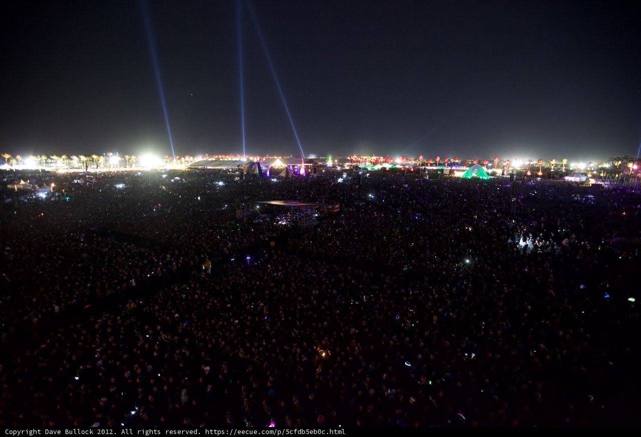 Bright Lights and a Boisterous Crowd