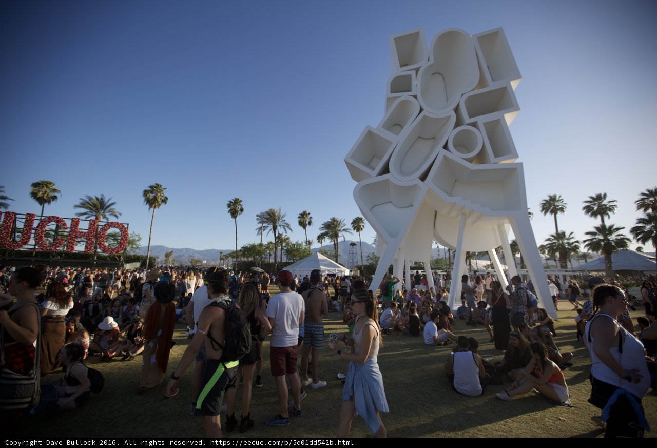 Sculpture Gathering at Coachella Music Festival