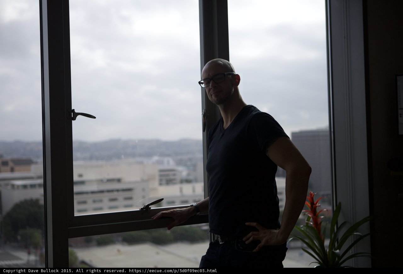 Relaxed Window Portrait