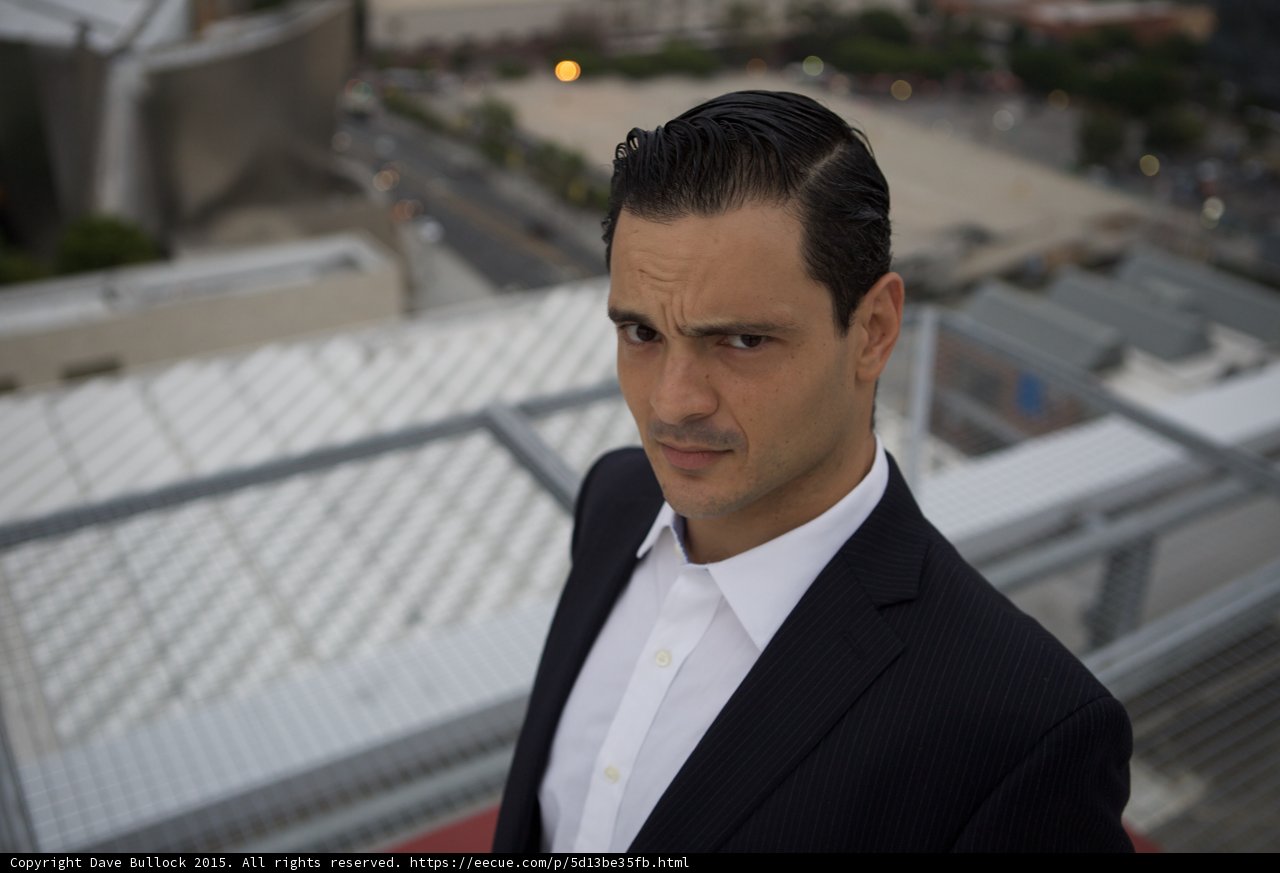 Standing Tall on a City's Rooftop