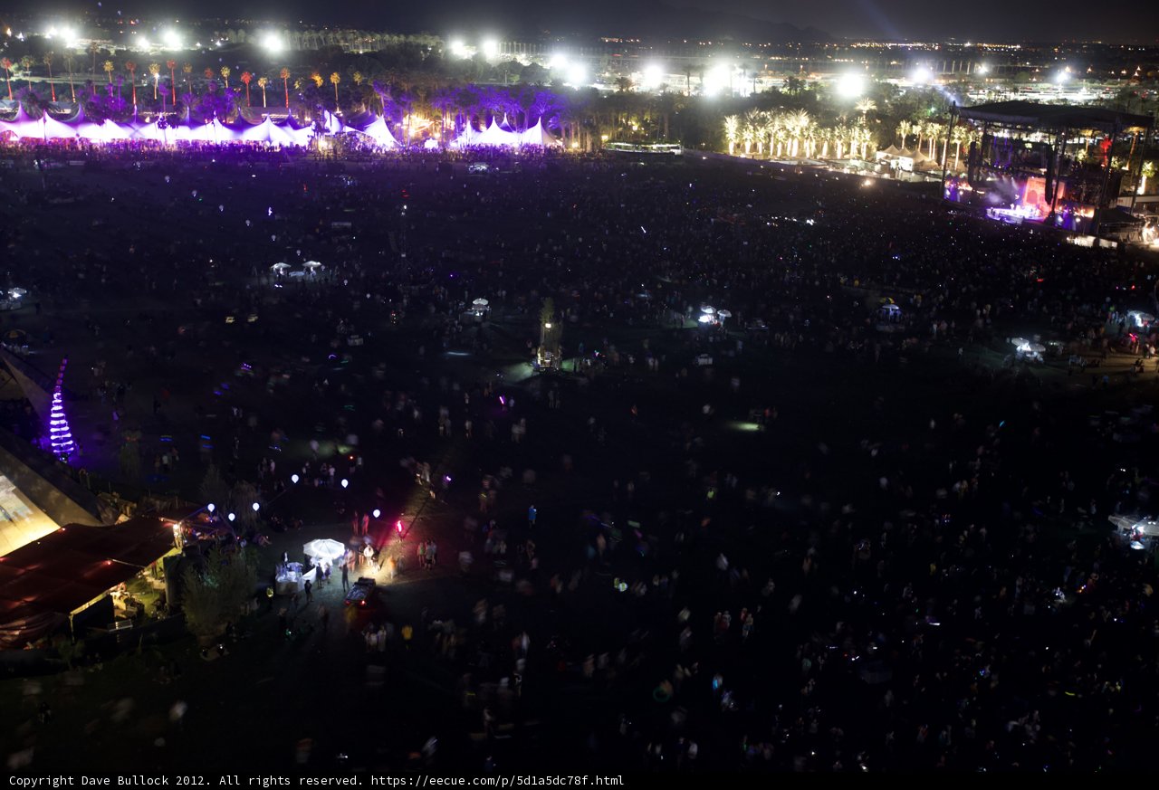 Night Lights at Coachella