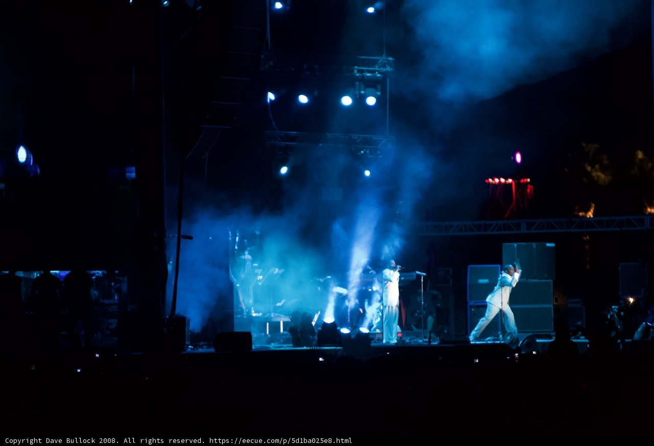 Rocking the Stage at Coachella 2008