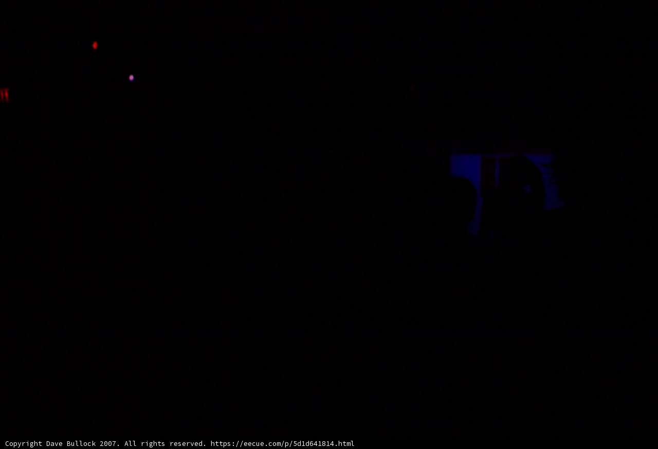 Nighttime Silhouette at the James Jones Theater