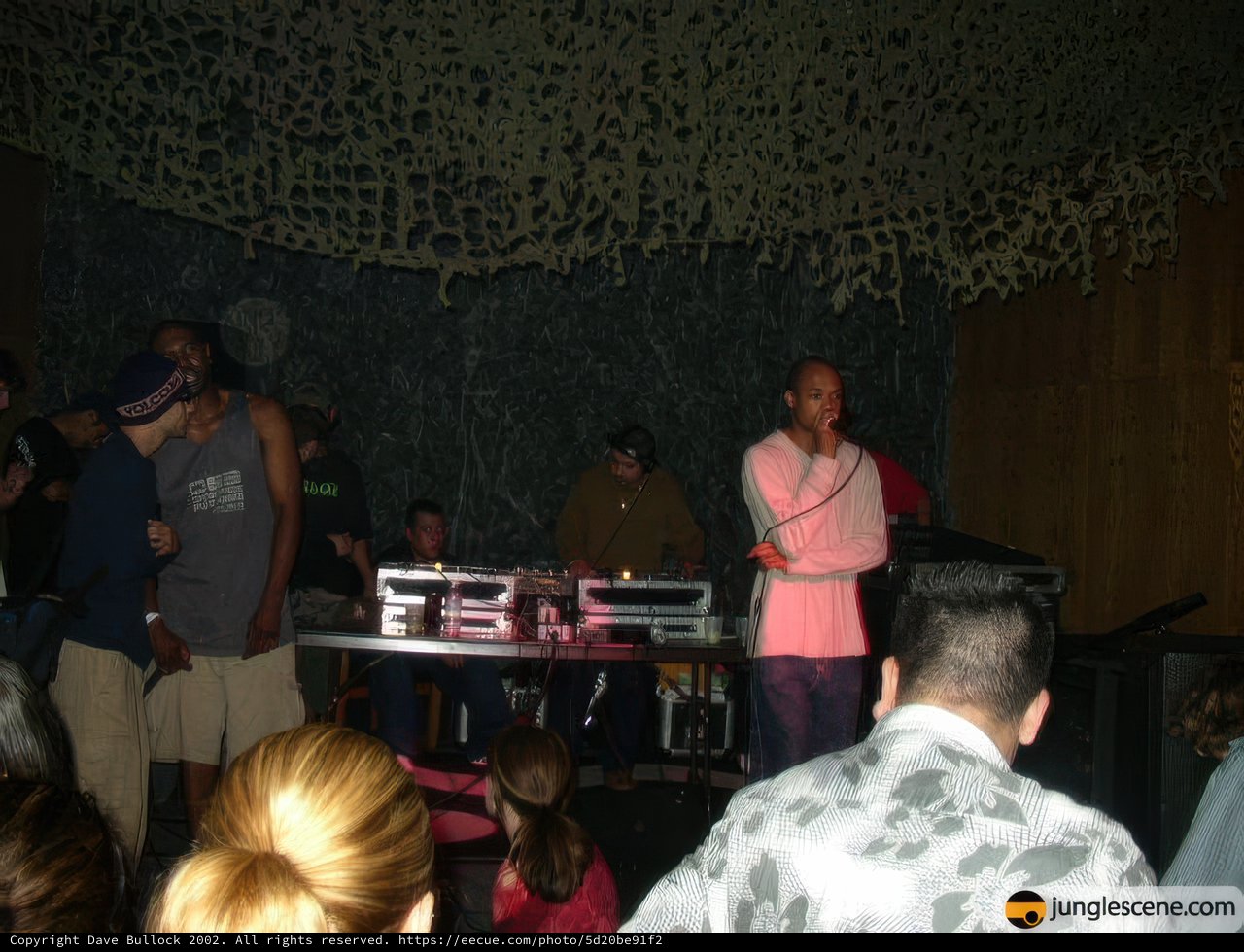 DJ Takes Over The Night Club