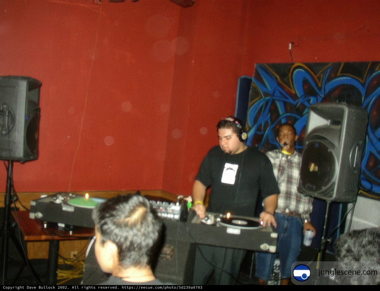 DJ Benjie E at the Club