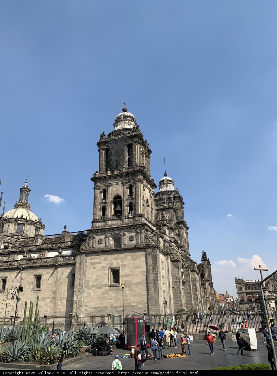 Majestic Gothic Tower at Mexico City