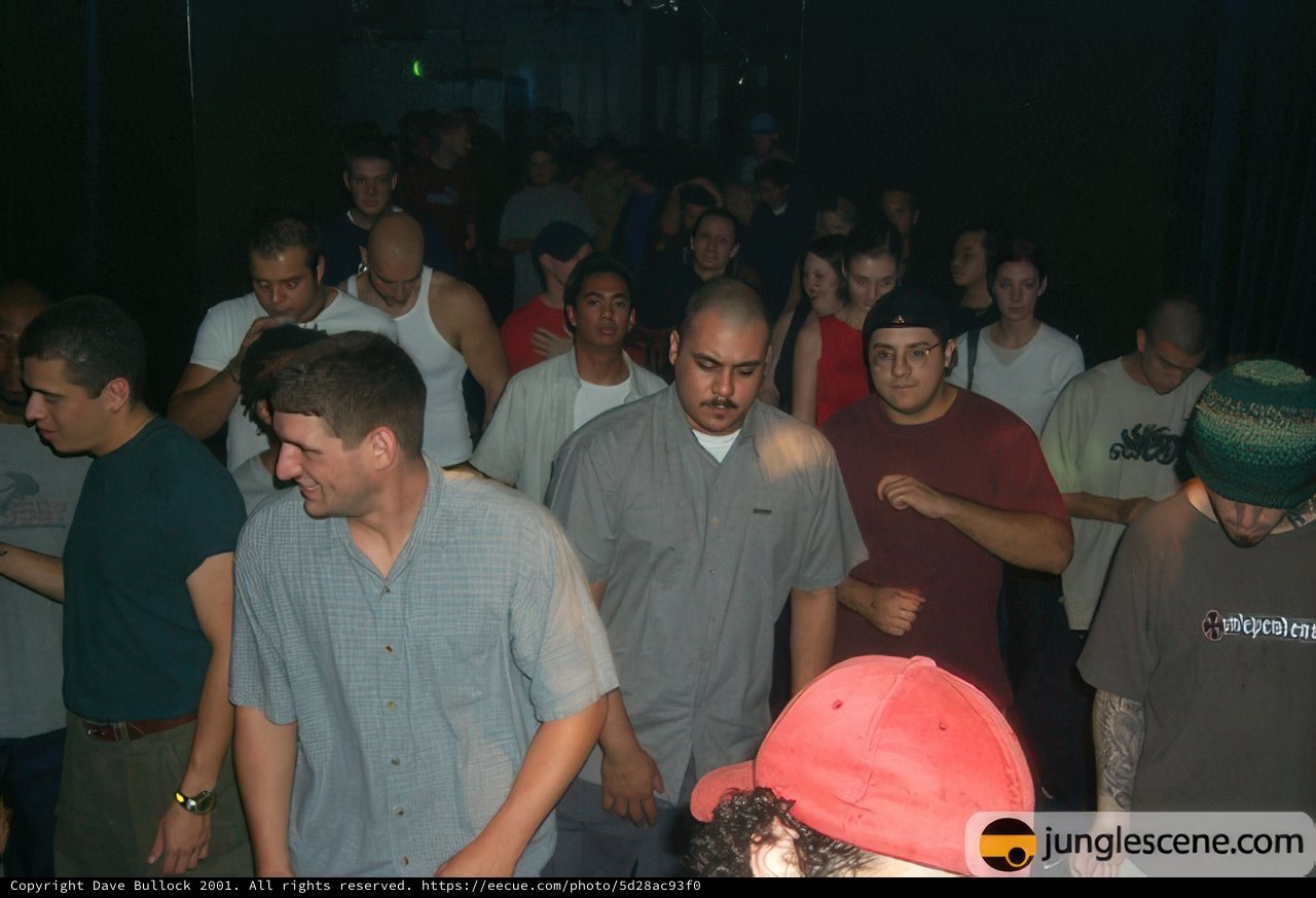 Urban Nightclub Crowd