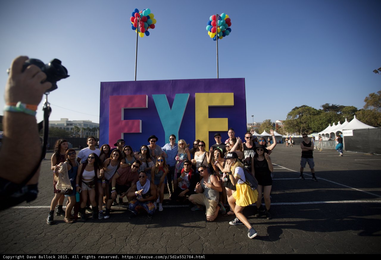Festival Photographer at Work