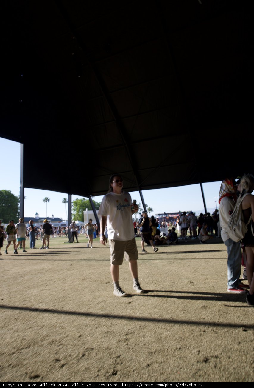 Casual Stroll at Coachella 2024