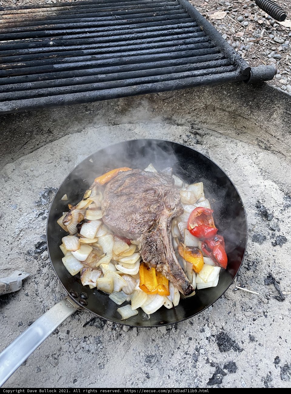 Grilled Meat and Veggie Skillet