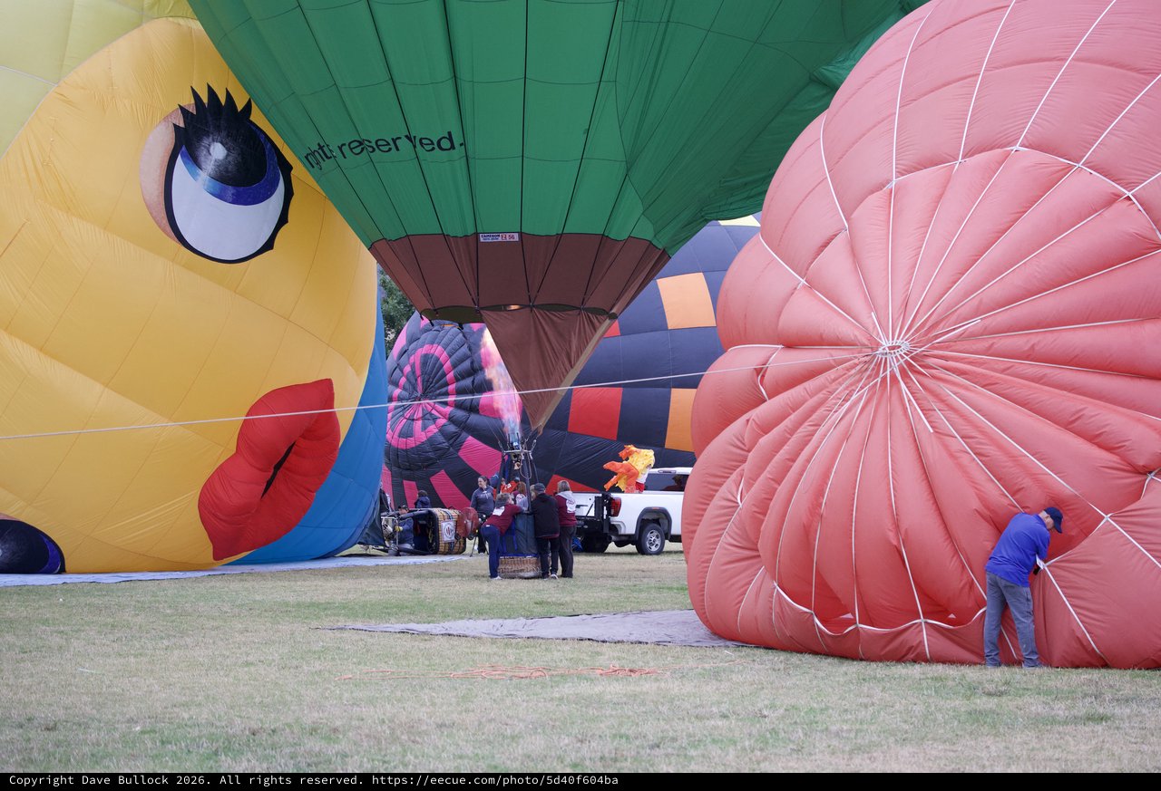 Giant Novelty Balloons Inflate at Sonoma County Classic