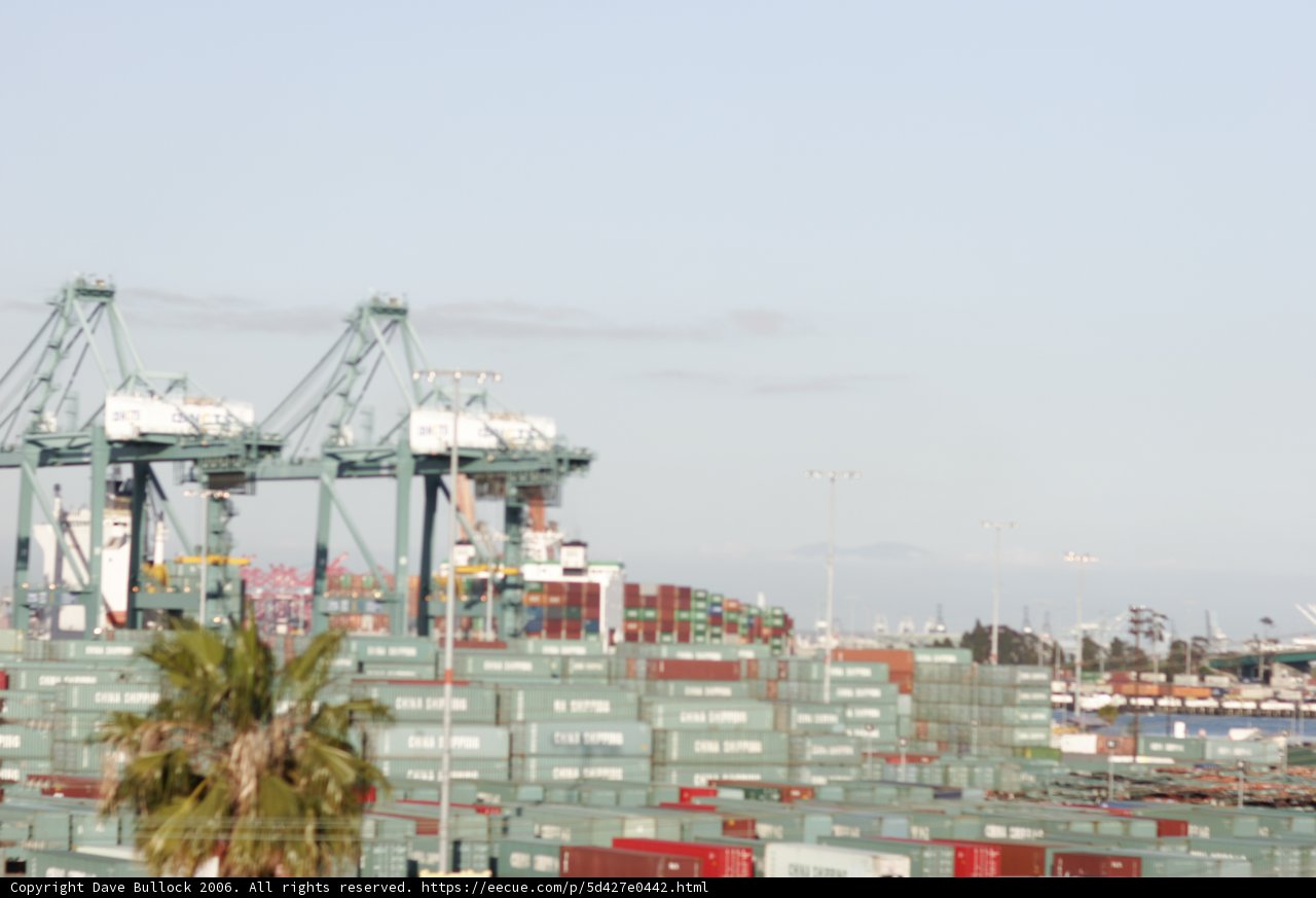 Shipping Container in a Metropolis