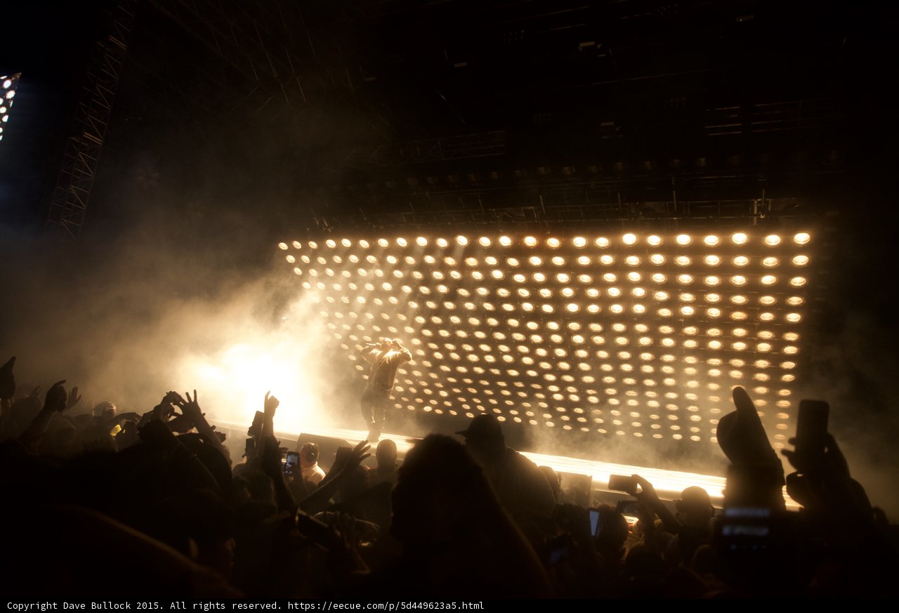 Kanye West Walking Stage