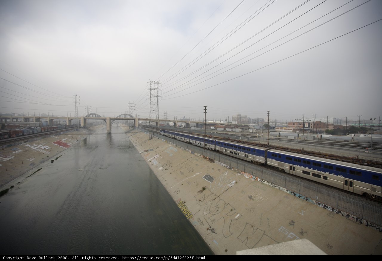 Traversing the River: A Train Journey