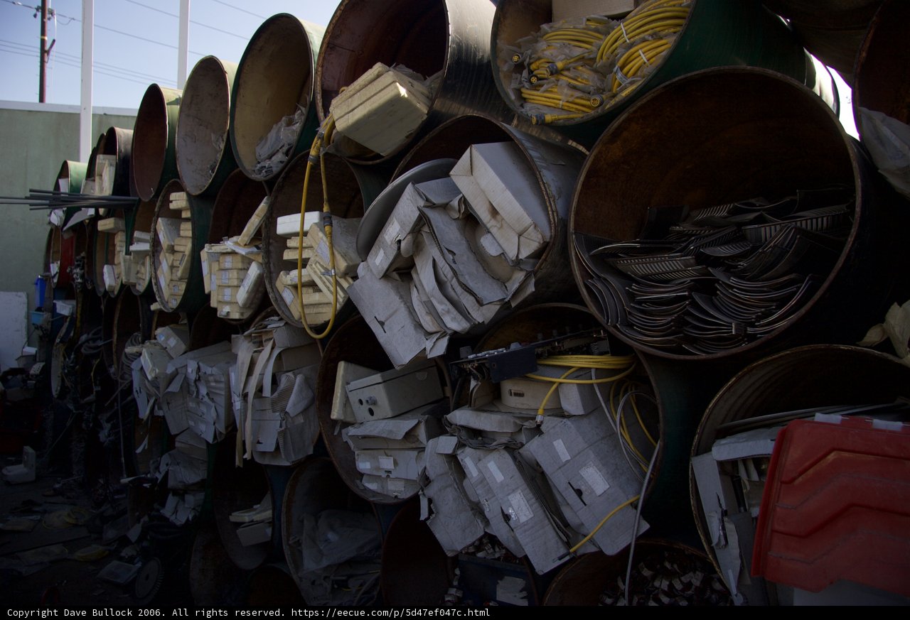 Electronic Equipment Pile-Up