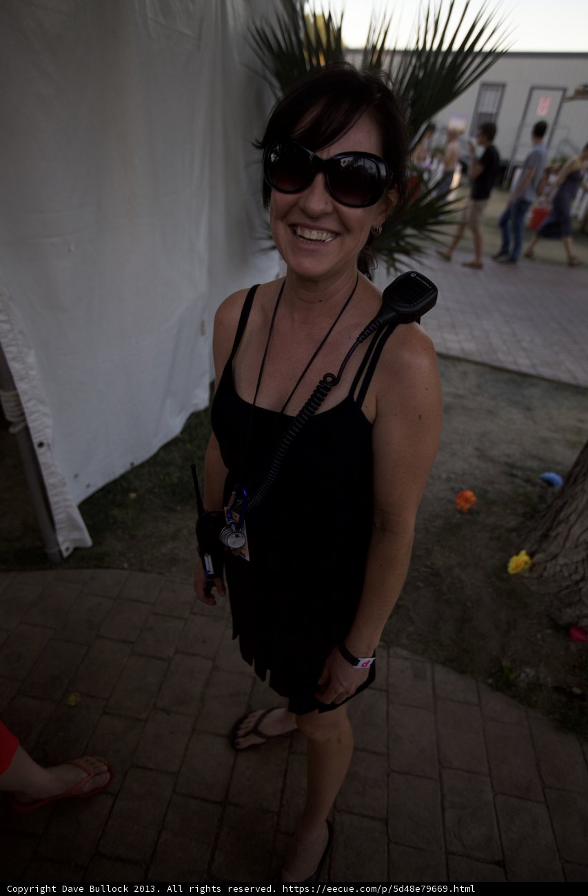 Black Dress and Sunglasses