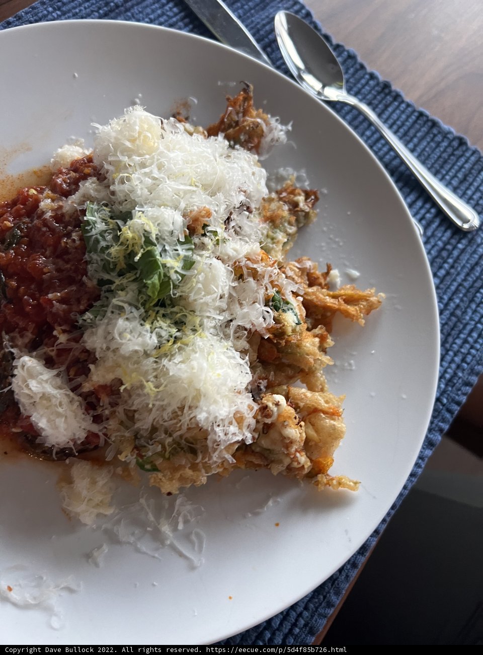 Delicate Culinary Presentation
