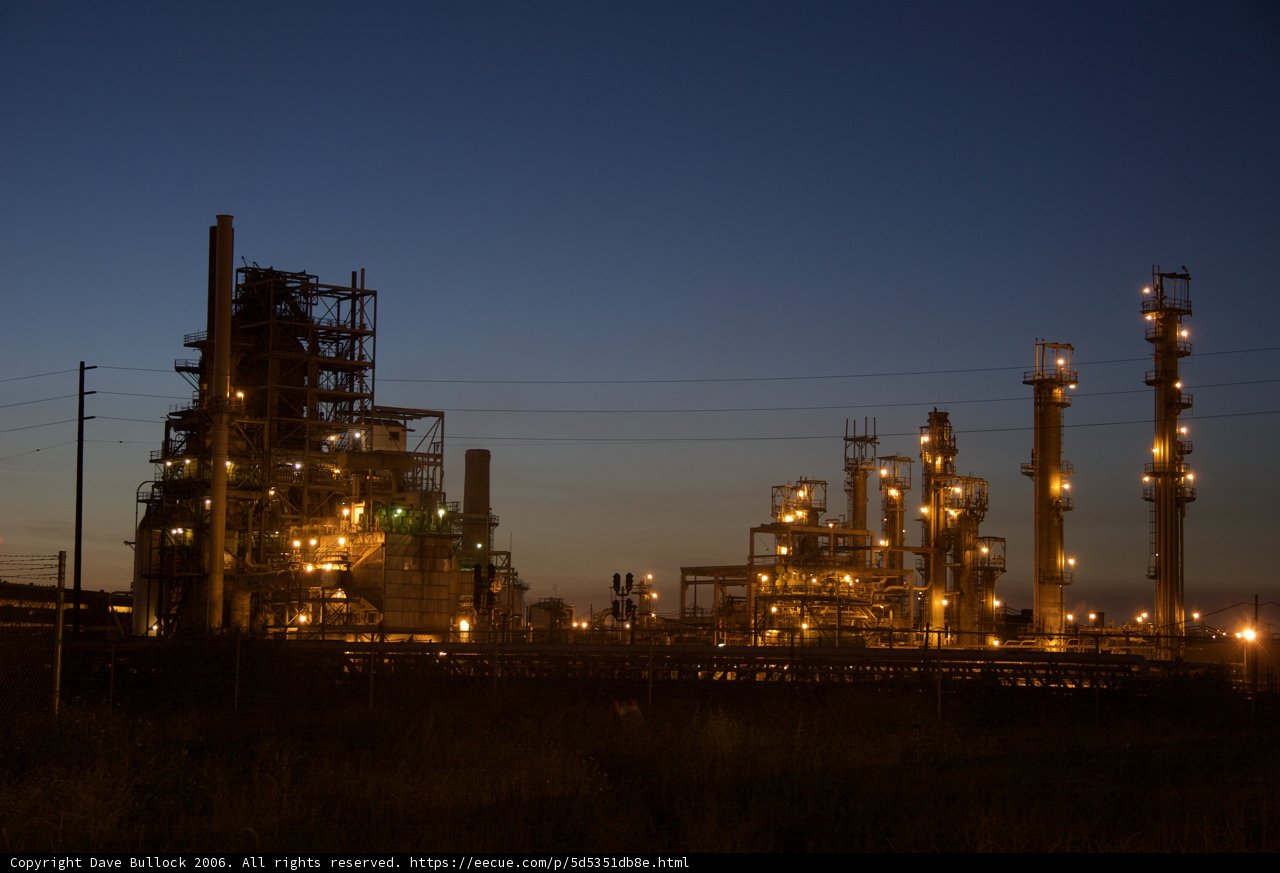 Illuminated Refinery