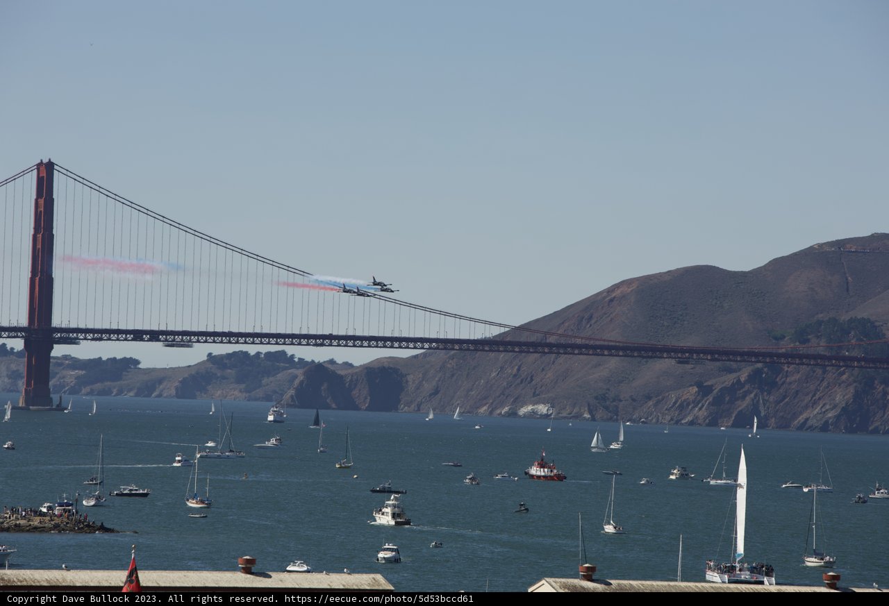 Sky, Sea, and Span at San Francisco's Fleet Week