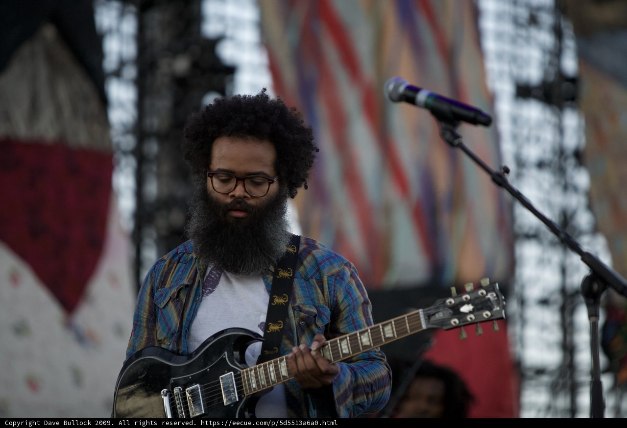 Kyp Malone rocks the crowd at Coachella 2009