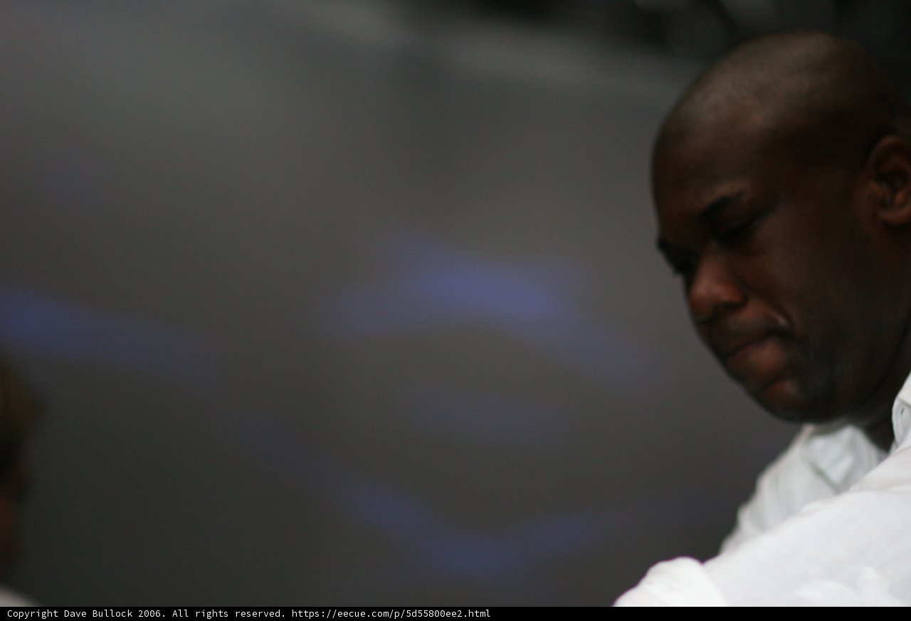 White-Shirted Man in the Spotlight