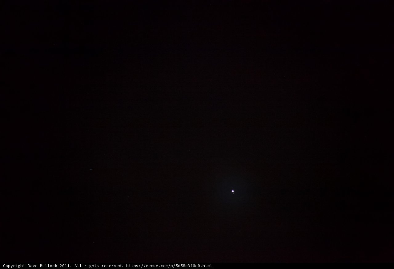 Mystery Object in the Night Sky