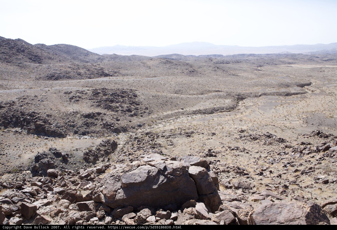 Majestic Rock Formation in the Desert