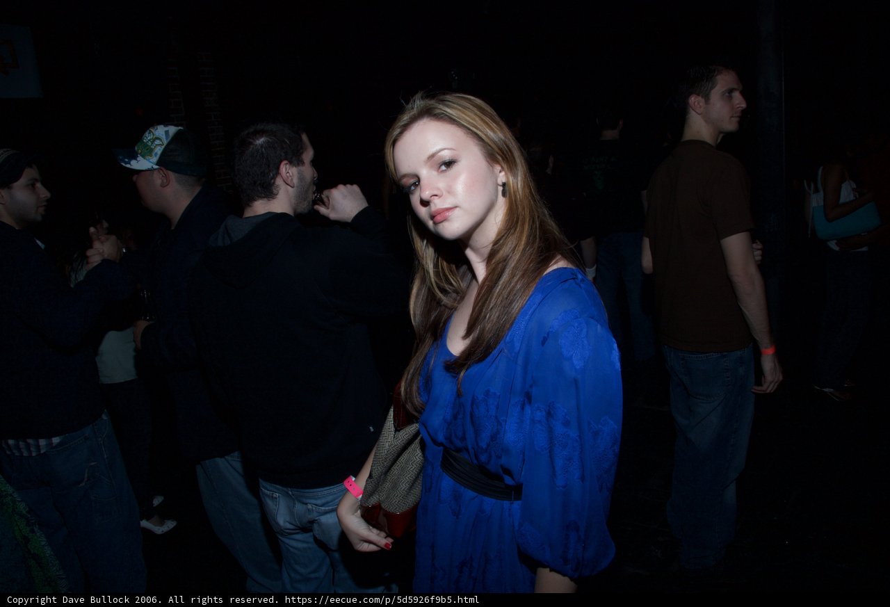 Blue Dress Night Out