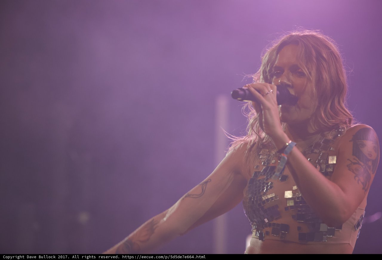 Tattooed Songstress Rocks Coachella Stage