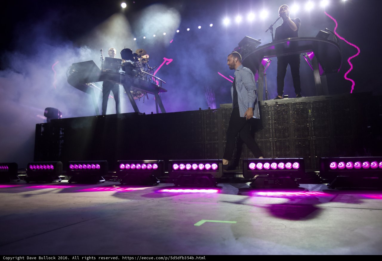 Sam Smith Rocks Coachella Stage with Purple Lights