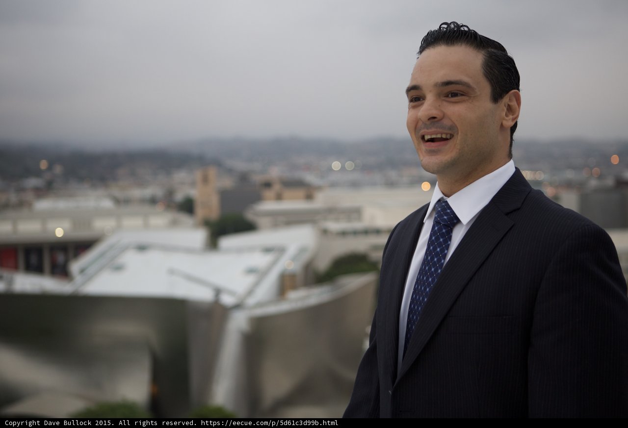 Suited and Smiling