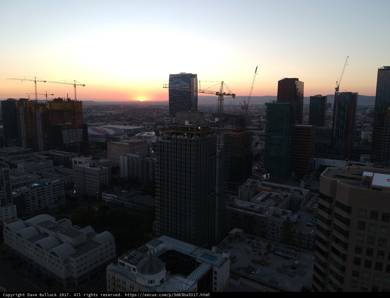 Sunset over the Metropolis